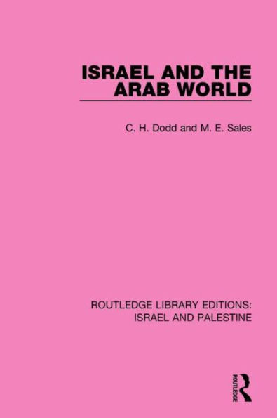 Israel and the Arab World (RLE Palestine)