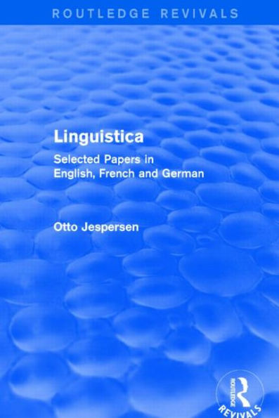 Linguistica: Selected Papers English, French and German