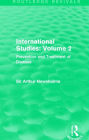 International Studies: Volume 2 (Routledge Revivals): Prevention and Treatment of Disease