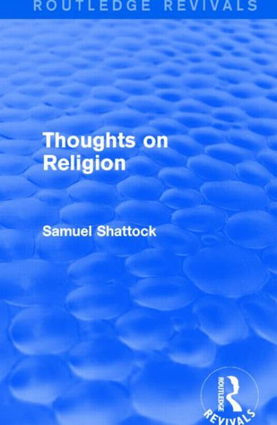 Thoughts on Religion