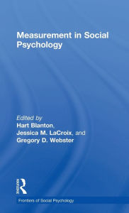 Title: Measurement in Social Psychology, Author: Hart Blanton
