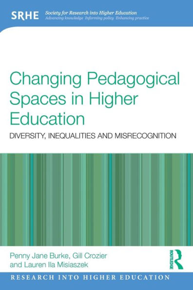 Changing Pedagogical Spaces in Higher Education: Diversity, inequalities and misrecognition / Edition 1