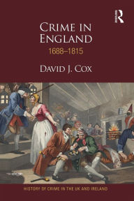 Title: Crime in England 1688-1815, Author: David Cox