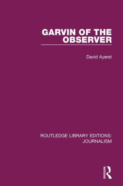 Garvin of the Observer