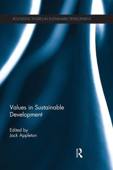 Values in Sustainable Development / Edition 1