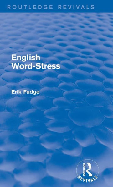 English Word-Stress / Edition 1