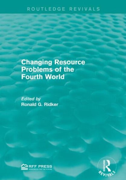 Changing Resource Problems of the Fourth World