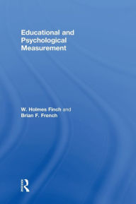 Title: Educational and Psychological Measurement, Author: W. Holmes Finch