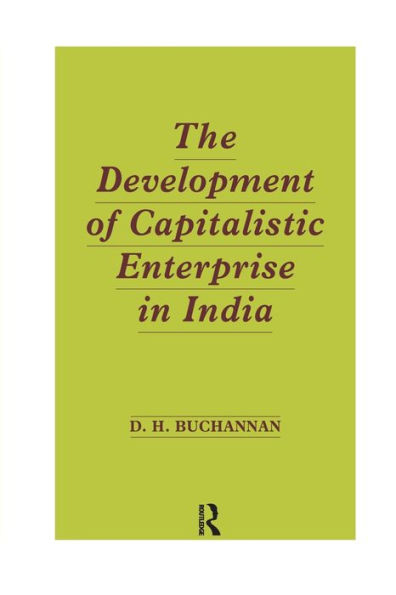 Development of Capitalistic Enterprise India