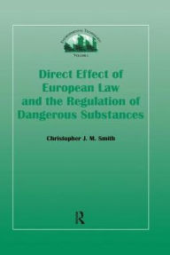 Title: Direct Effect Of European Law, Author: Christopher J M Smith