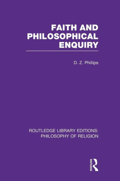 Faith and Philosophical Enquiry