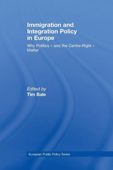 Immigration and Integration Policy Europe: Why Politics - the Centre-Right Matter