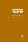 Industrial Marketing Research (RLE Marketing): Management and Technique / Edition 1
