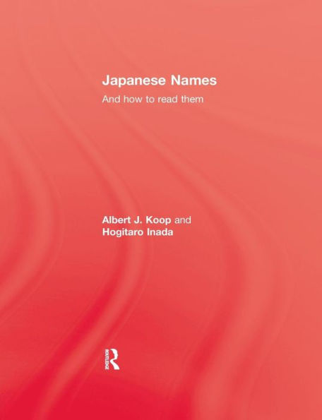 Japanese Names and How To Read Them