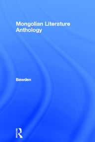 Title: Mongolian Traditional Literature: An Anthology, Author: Bawden