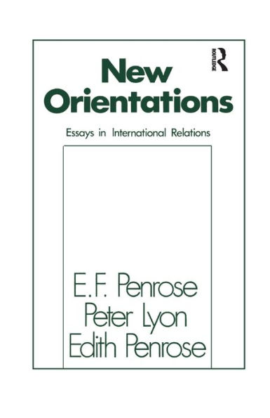New Orientations: Essays International Relations