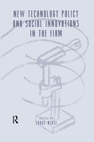 Title: New Technology Policy and Social Innovations in the Firm, Author: Jorge Niosi