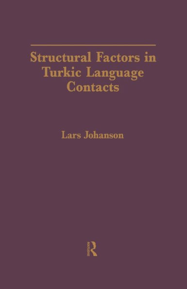 Structural Factors in Turkic Language Contacts