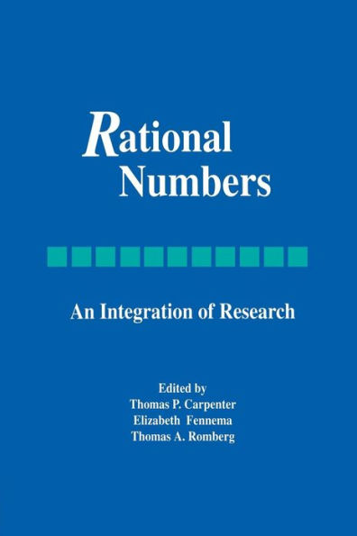 Rational Numbers: An Integration of Research / Edition 1