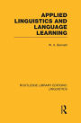 Applied Linguistics and Language Learning