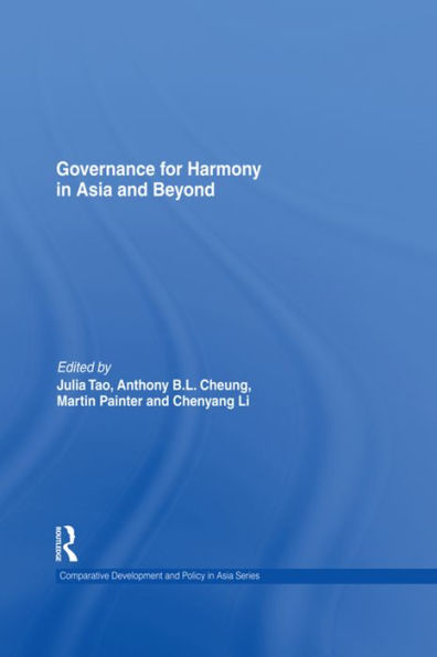 Governance for Harmony Asia and Beyond