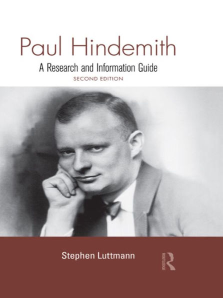 Paul Hindemith: A Research and Information Guide