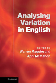 Title: Analysing Variation in English, Author: Warren Maguire