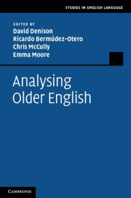 Title: Analysing Older English, Author: David Denison