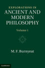 Explorations in Ancient and Modern Philosophy: Volume 1