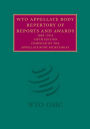 WTO Appellate Body Repertory of Reports and Awards: 1995-2013