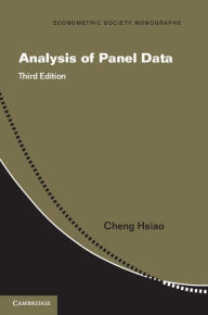 Title: Analysis of Panel Data, Author: Cheng Hsiao