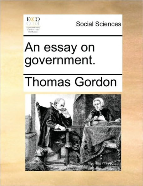 An essay on government.