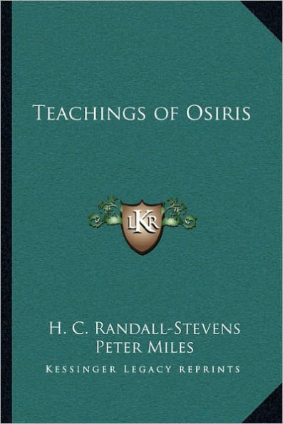 Teachings of Osiris