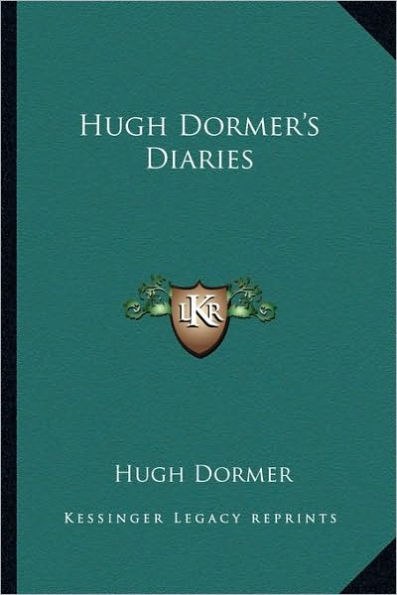 Hugh Dormer's Diaries