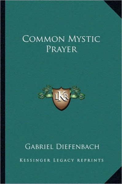 Common Mystic Prayer