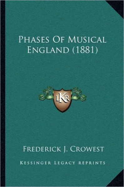 Phases Of Musical England (1881)