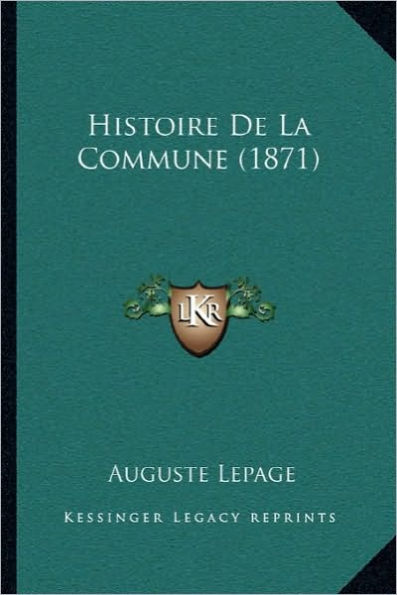 Histoire De La Commune (1871)