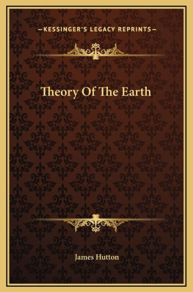 Theory Of The Earth
