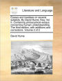 Essays and Treatises on Several Subjects. by David Hume, Esq; Vol. II. Containing Philosophical Essays Concerning Human Understsanding. the Third Edition, with Additions and Corrections. Volume 2 of 2