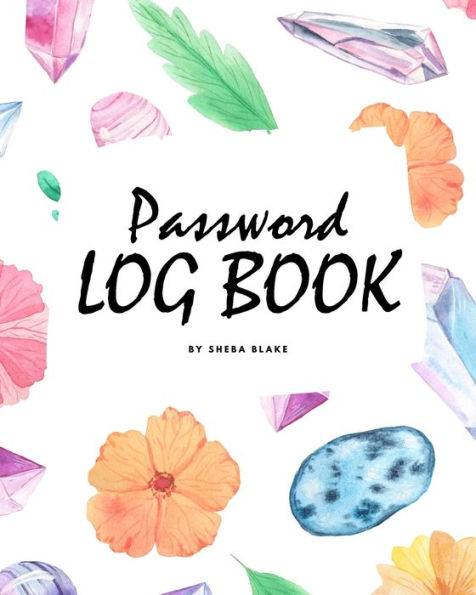Password Keeper Log Book (8x10 Softcover / Tracker Planner)