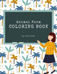 Title: Animal Farm Coloring Book for Kids Ages 3+ (Printable Version), Author: Sheba Blake