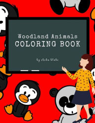 Title: Woodland Animals Coloring Book for Kids Ages 3+ (Printable Version), Author: Sheba Blake