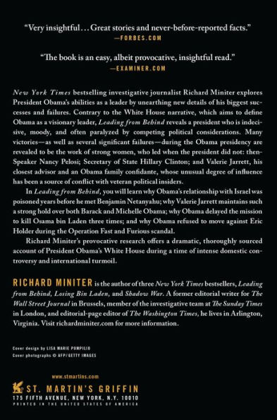 Leading from Behind: the Reluctant President and Advisors Who Decide for Him