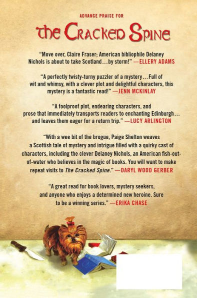 The Cracked Spine (Scottish Bookshop Mystery Series #1)