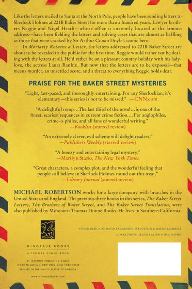 Moriarty Returns a Letter (Baker Street Letters Series #4)