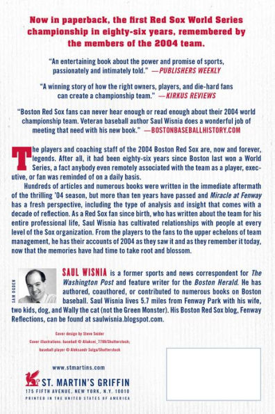 Miracle at Fenway: The Inside Story of the Boston Red Sox 2004 Championship Season