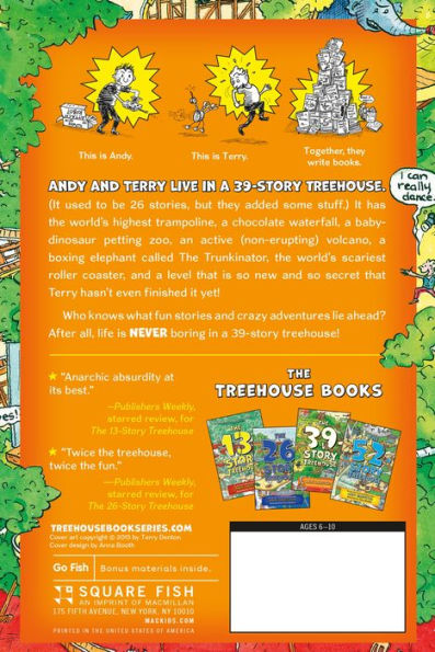 The 39-Story Treehouse (Treehouse Books Series #3)
