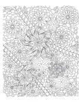 Alternative view 4 of Zendoodle Coloring: Enchanting Gardens: Captivating Florals to Color and Display