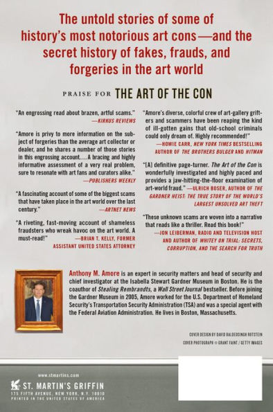 The Art of the Con: The Most Notorious Fakes, Frauds, and Forgeries in the Art World