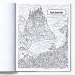 Alternative view 2 of Chill the F*ck Out: A Swear Word Coloring Book